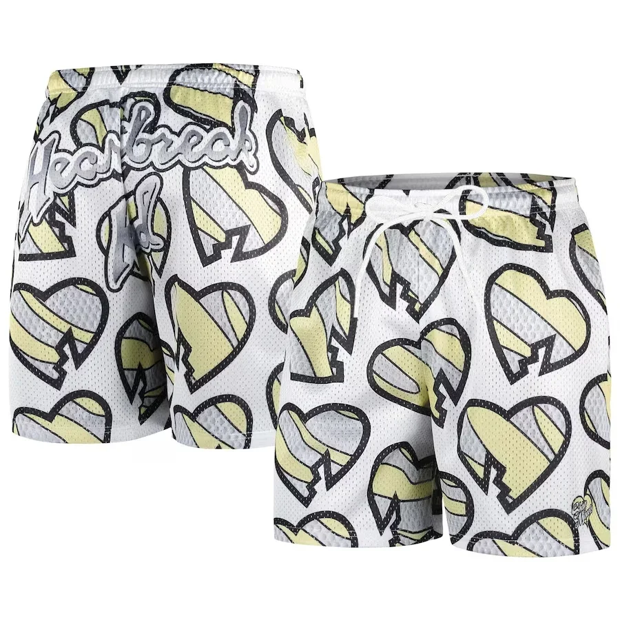 

Summer Wrestling Fans Love Men's Chalk Line Shawn Michaels WrestleMania 12 Entry Shorts Loose Sweat Absorbing Breathable