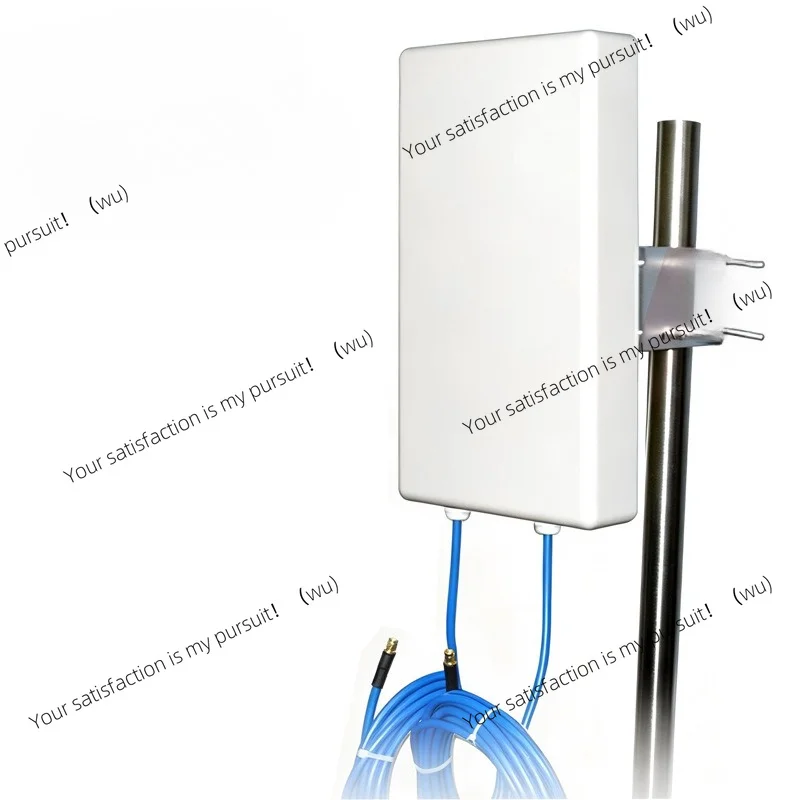 Suitable for 2.4G/5.8GWLAN mine tunnel antenna 14/16dBi dual-band dual-polarization two-port flat panel antenna