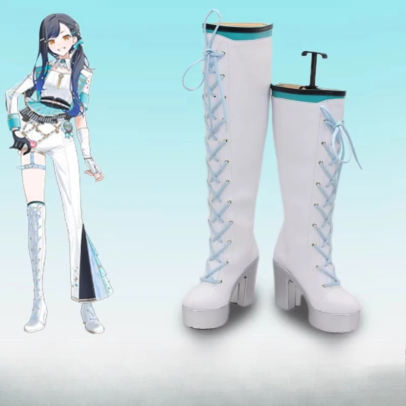 Anime Cosplay Shoes Shiraishi An Project Sekai Boots Halloween Costume Accessories Props Made