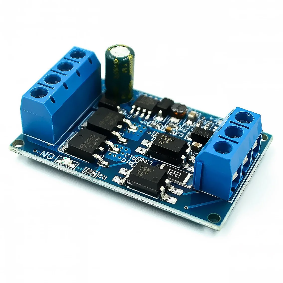 Dc 4V -60V High-Power Mos Fet Trigger Drive Switch Module Board Pwm Adjustable Controller Dual-Mos Module