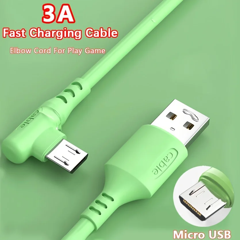 40W 3A Fast Charging Micro USB Cable For Android Data Sync Charger Cables For Samsung Galaxy  S6 S7/ HTC/LG Kindle Power Banks