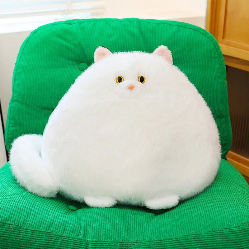 1 st 35 cm/13.77in Leuke dikke kat pop pop knuffel naïve kat pop kinderen meisje rustgevende kat gift