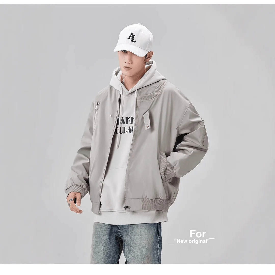 

Куртка-пуховик мужская осенняя с капюшоном, утепленная, фиолетовая, для кемпинга, темно-синяя, из овчины, водонепроницаемая, карго, для активного отдыха