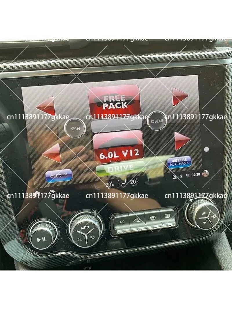 Car Bluetooth Sound Wave Emulator, Music Rhythm Light for Vehicle