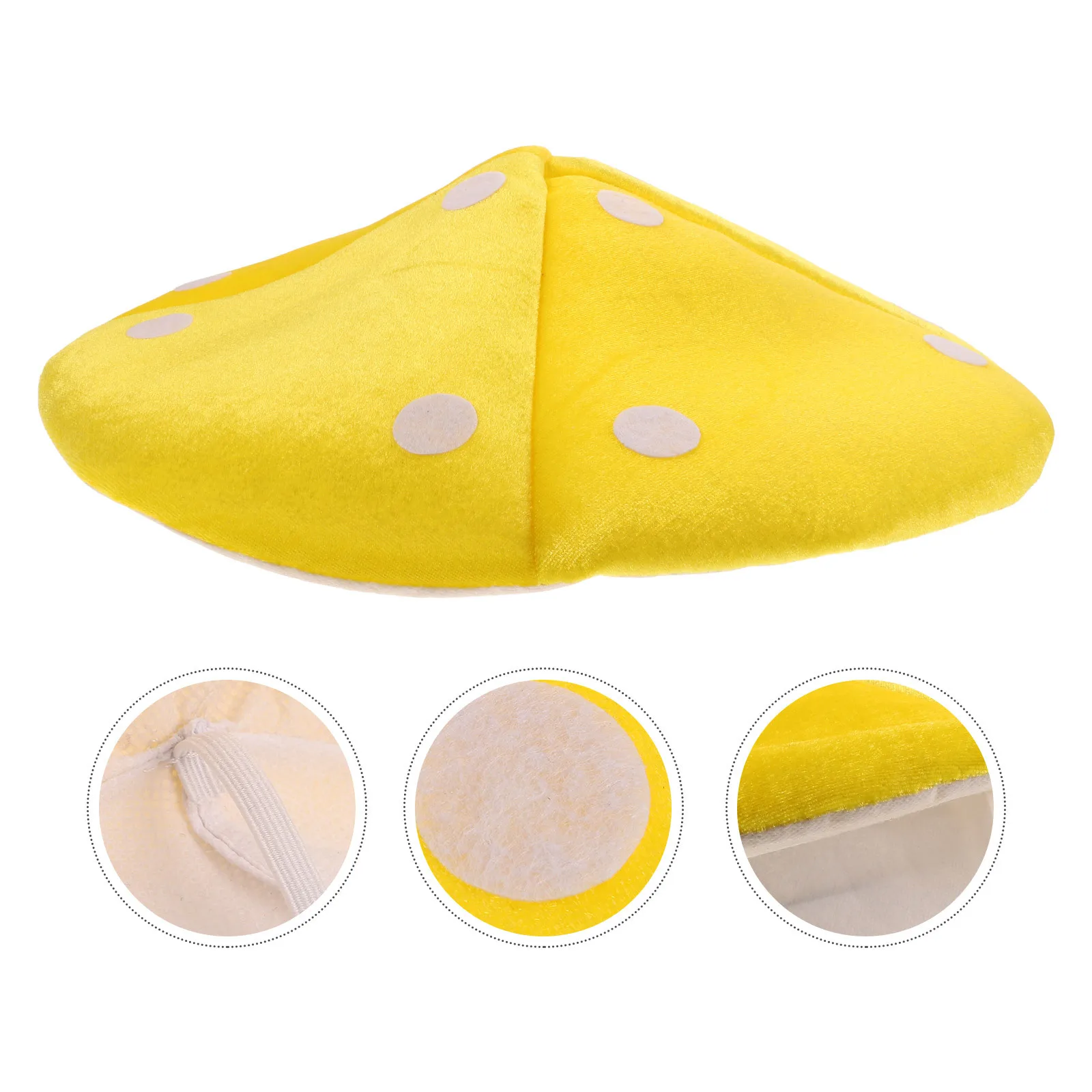 

Mushroom Hat Costume for Birthday Festive Occasions Vibrant Colors Unique Shape Lightweight Comfortable Party Favor