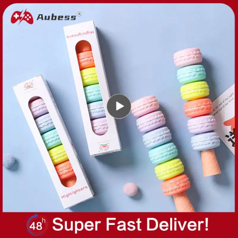 Quick Drying Marker Splicing No Leakage Macaron Color Writing Fluently Durable And Environmentally Friendly Stationery Art Pen