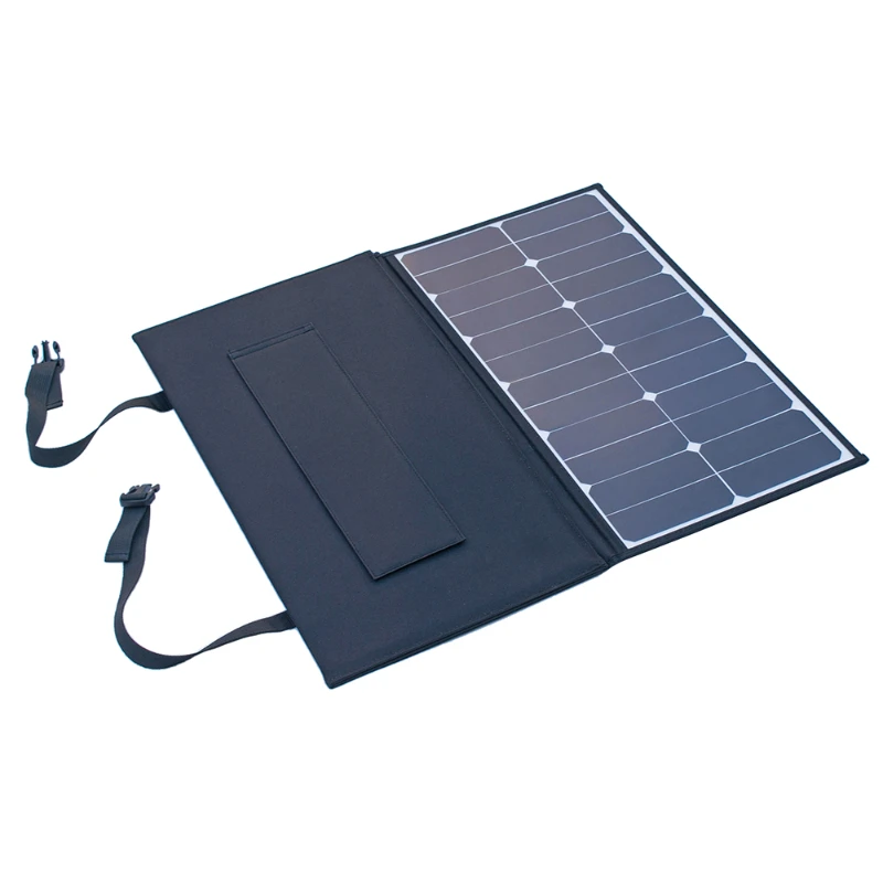 18V Portable Foldable Solar Charger for  laptops Camping Van RV 120W 200W Solar Panel Kit with usbc connector