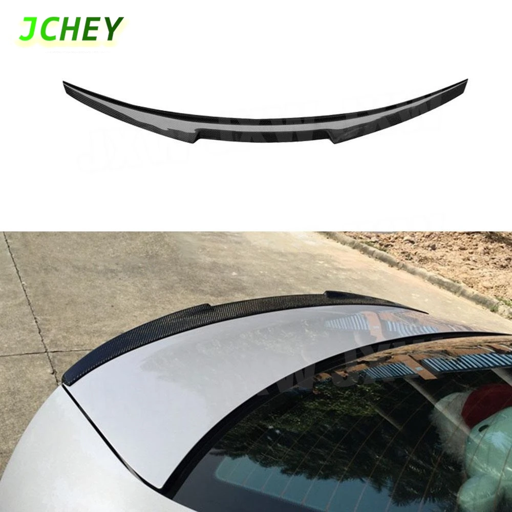 

JCHEY Carbon Fiber Rear Wing Spoiler Auto Racing Trunk Boot Lip Wing Spoiler For Audi A3 Sline S3 Sedan 2013-2018 Car Styling