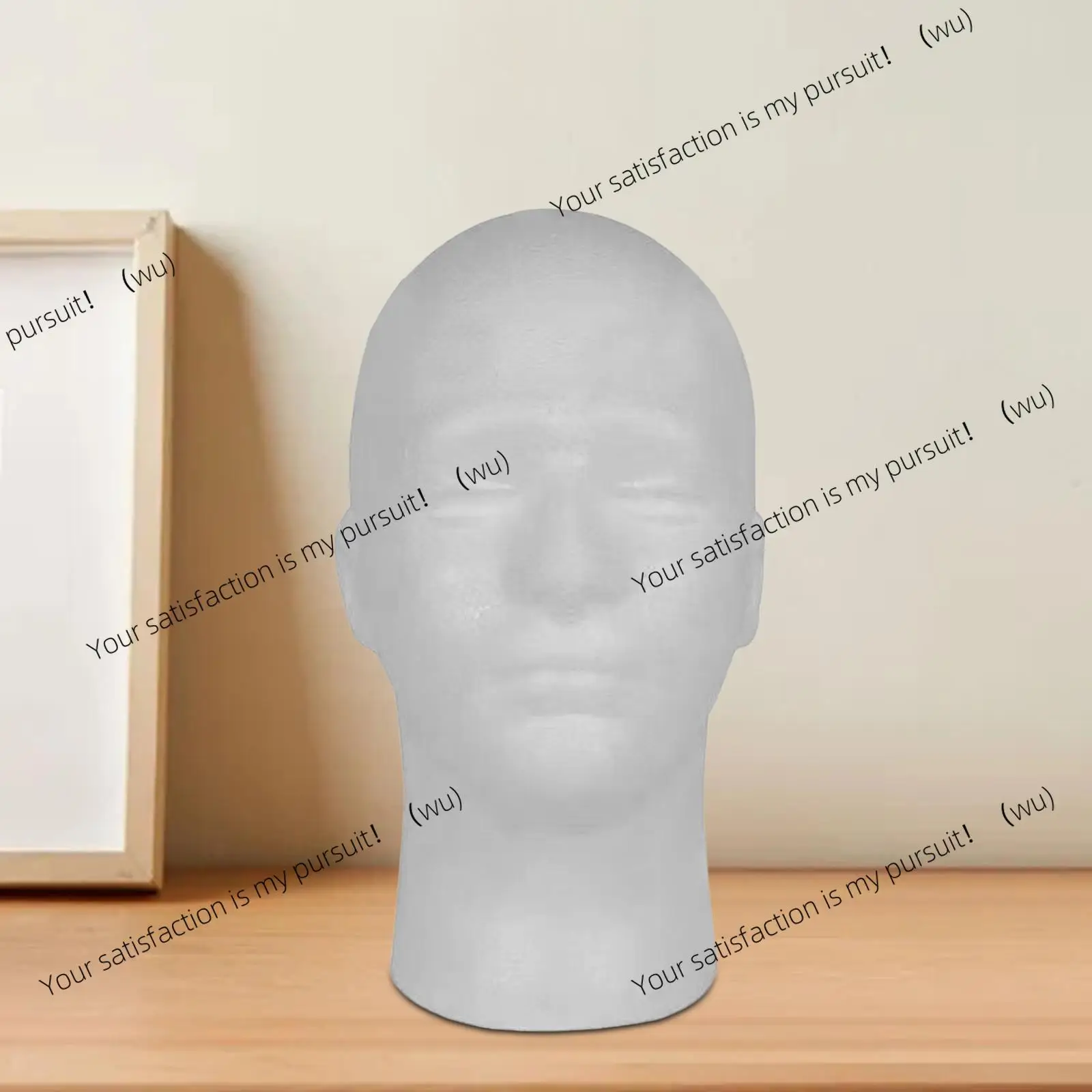for Props Salon Male Foam Wig Head Professional Multi Purpose Lightweight Hat Rack Hat Display Stand Mannequin Manikin Head