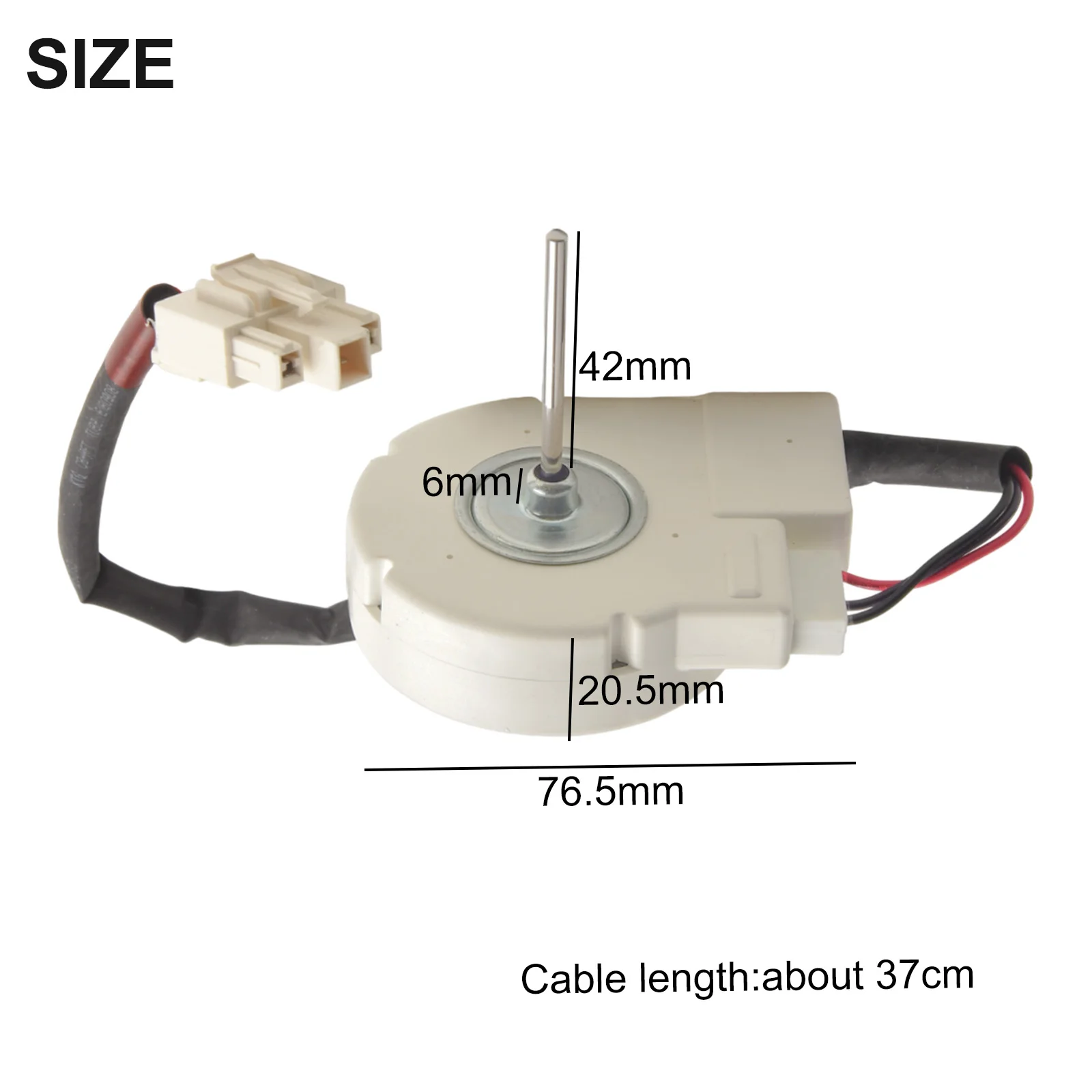For Refrigerator Compatible Parts Reliable Blower Motors Featuring Part Number 50240401000K at Power Rating of DC12V