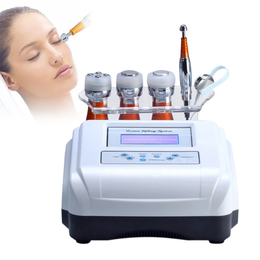 AOKO No-needle Facial Device EMS Electroporation Facial Lifting Anti-aging Skin Tightening Rejuvenation Face Beauty Machine