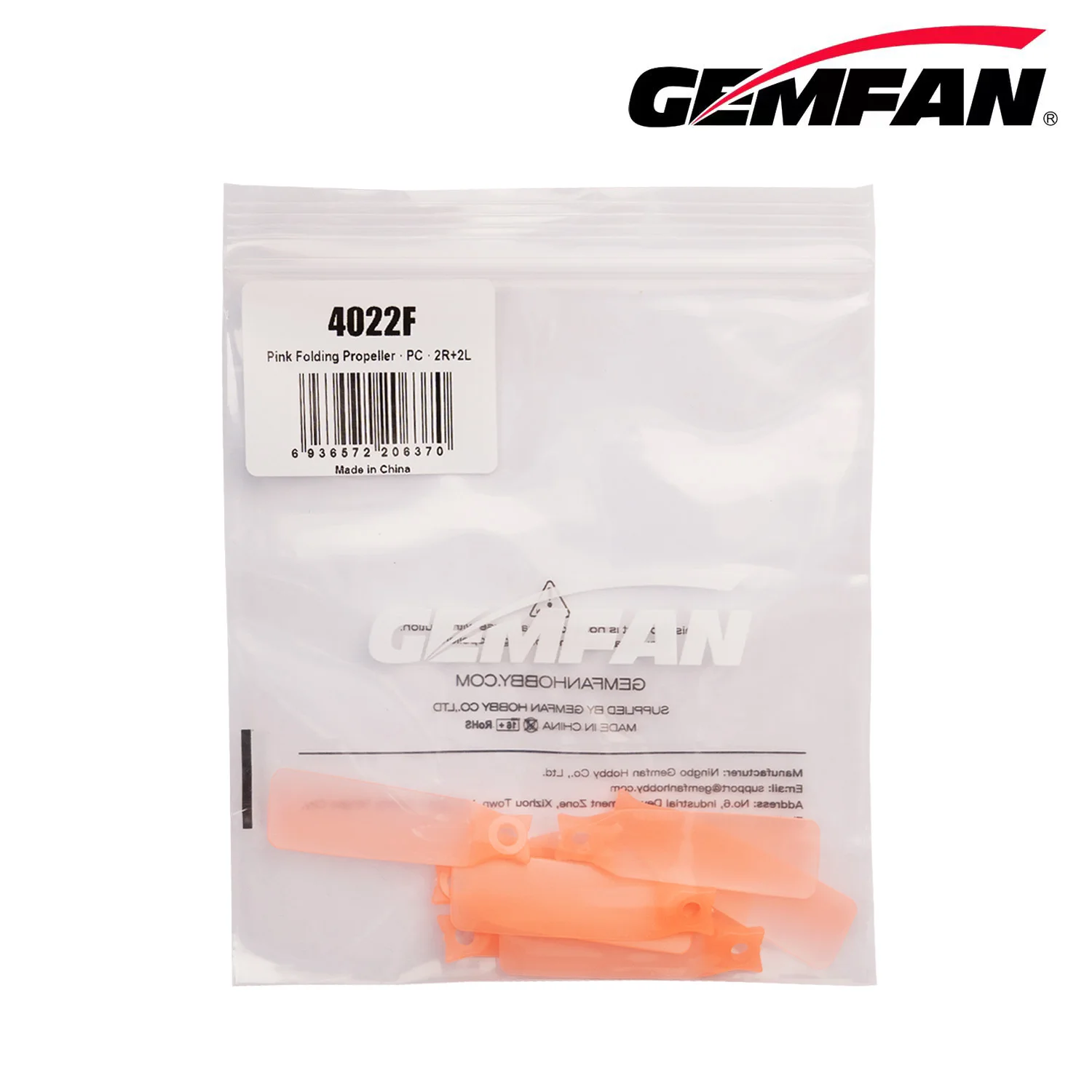 

Складной пропеллер Gemfan 4022F (2CW+2CCW) / 1 сумка для дрона DJI FLIP