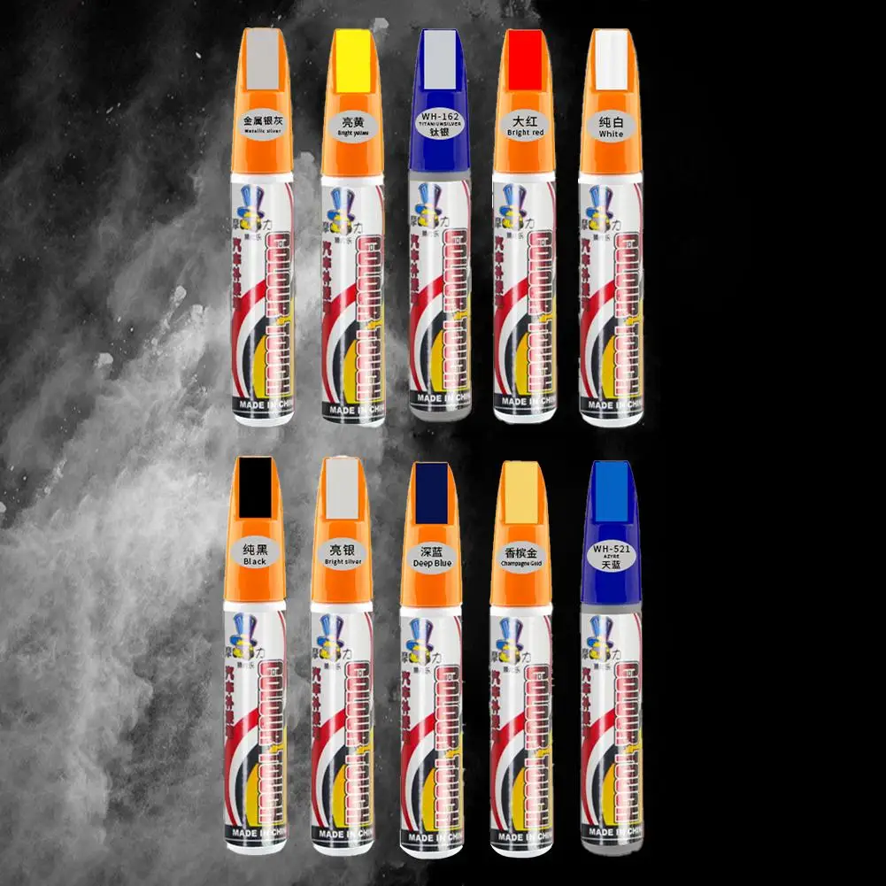 Car Touch-up Pen Waterproof Car Paint Pens For Scratches Easy Quick Dry Multiple Color Stcratch Repair Car Accessories K5T9