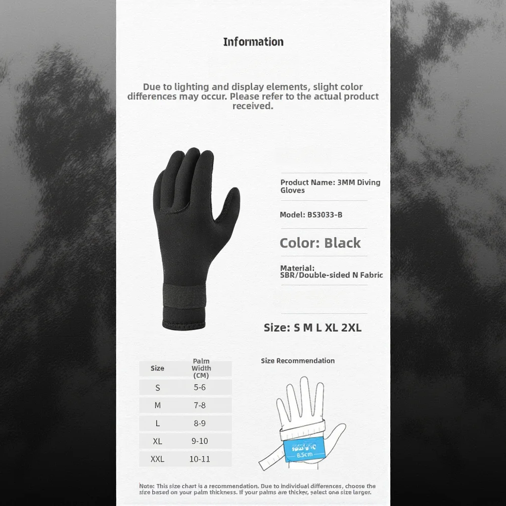 Thermal Water Sports for neoprene Gloves Beach Snorkeling Anti-slip Dot Pattern For Fishing For Surfing for neoprene Diving