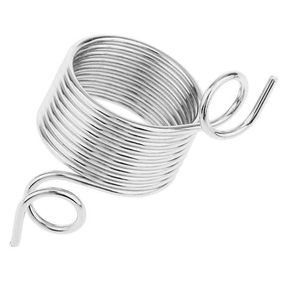 

Stainless Steel Knitting Thimble Large Metal Yarn Guide For Crocheting Wool Weaving Tool Norwegian Ring Coil Thimble