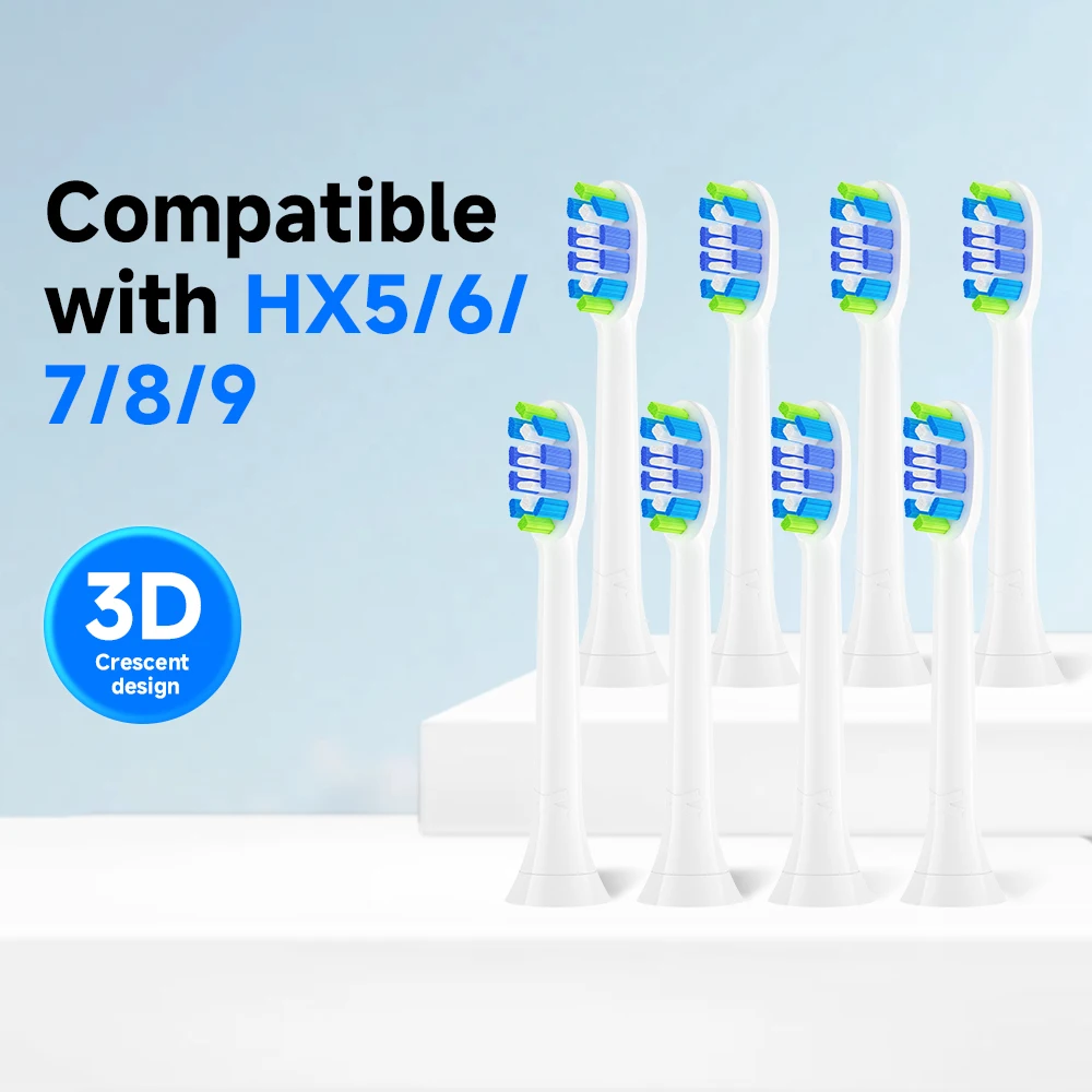 

20pcs Ultra Soft Small Brush Heads Compatible with Philips Sonicare Electric Toothbrush for Sensitive Teeth Gums Refill