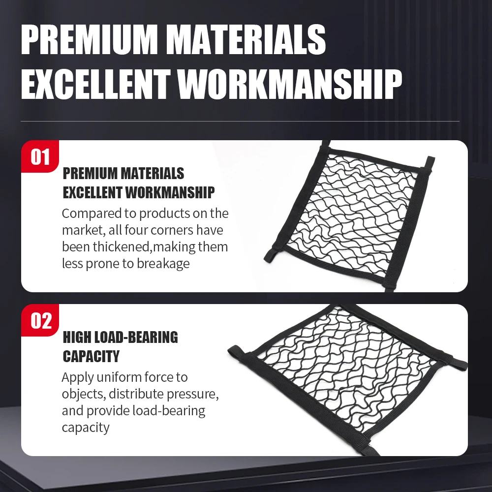 Fit For R1300GS 2024-2026 Motorcycle Top Box Storage Net GS1300 2025 Helmet Elastic Mesh Waterproof Accessories