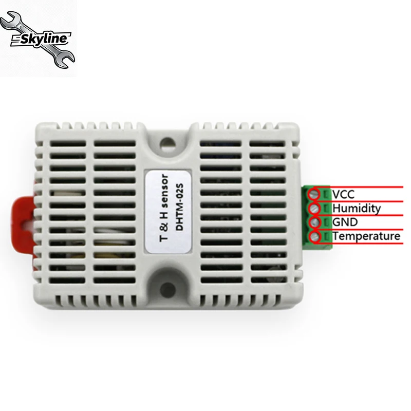 Temperature & Humidity Transmitter Module, 0-5V/0-10V Analog Output, Industrial Sensor Detector for Instrumentation