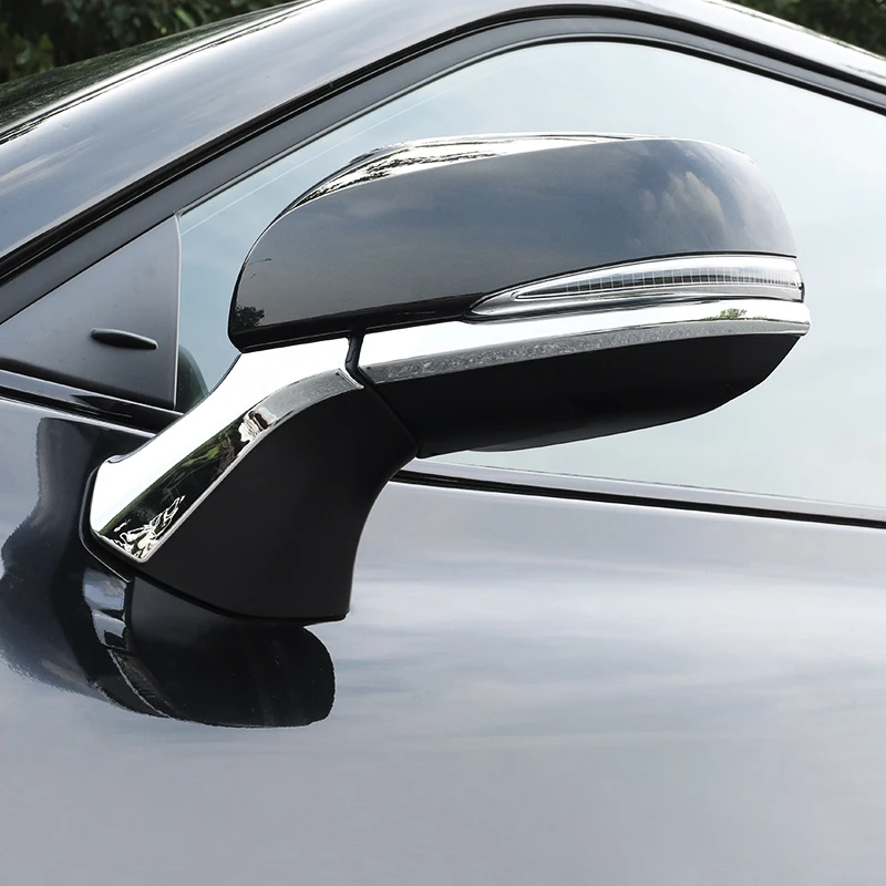 Car Rearview Side Wing Mirror Base Cover Trim Strip For Toyota Corolla Cross 2021 2022 2023 2024 2025 XG10 Hybrid Accessories