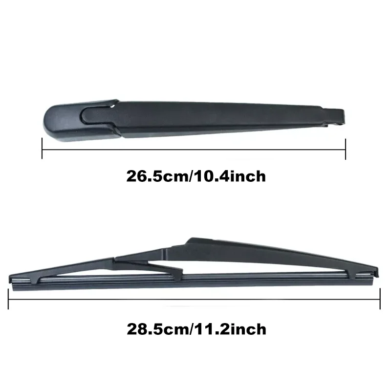 Rear Window Windshield Wiper Arm & Blade Fit for Kia Rio 2012-2017 Kia Sorento 2011-2015  Natural Rubber Wiper Auto Accessories