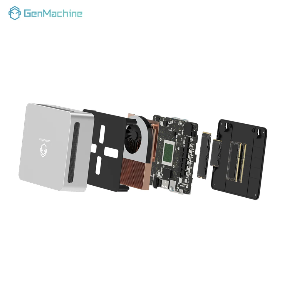Ryzen7840HS ES品 / GenMachine / ベアボーン Genmachine Ryzen9 8945HS ES 7840HS 7940HS 8845HS 7640HS ES Mini PC