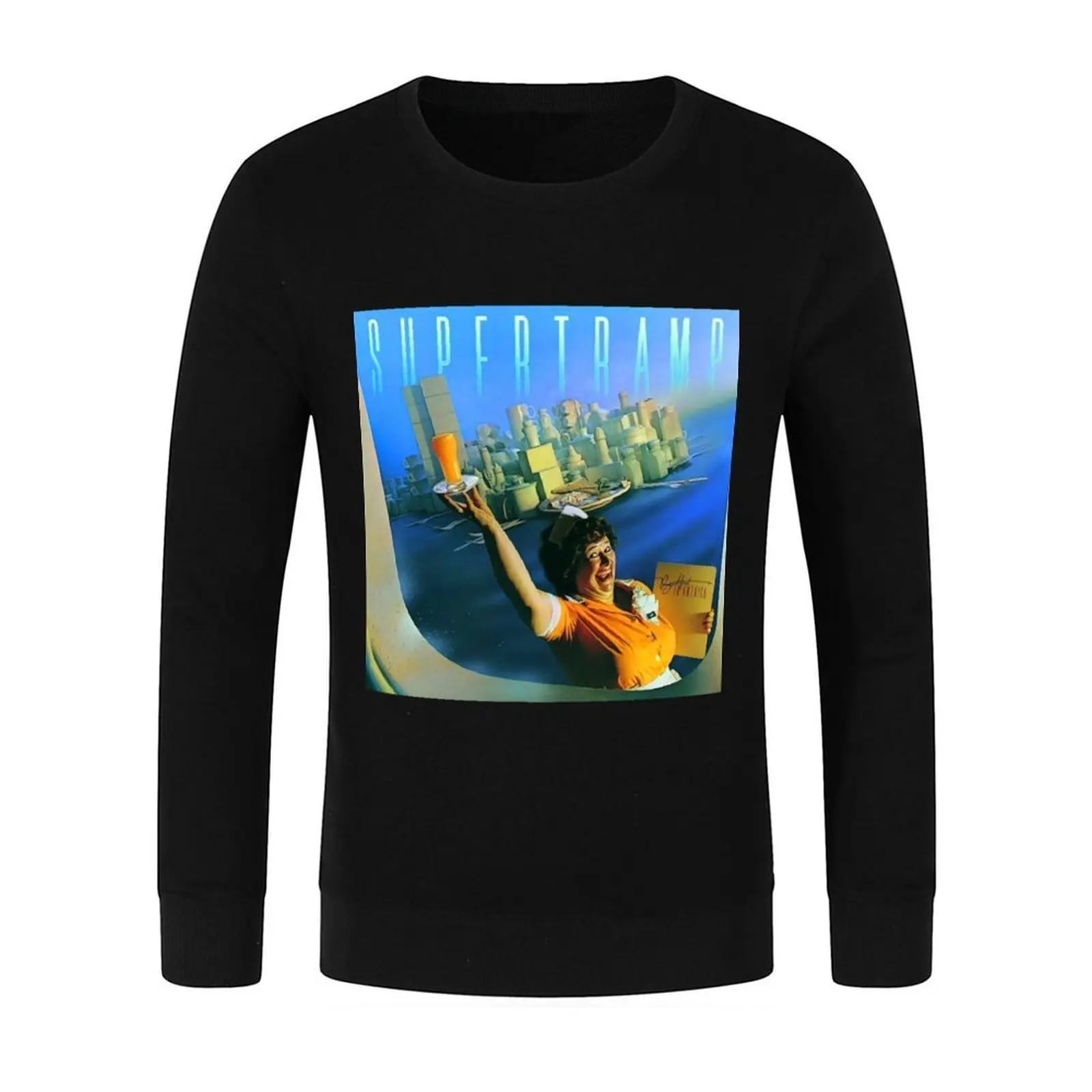 Supertramp Pullover men's autumn clothes korean autumn clothes autumn new products men's clothing sweatshirt male