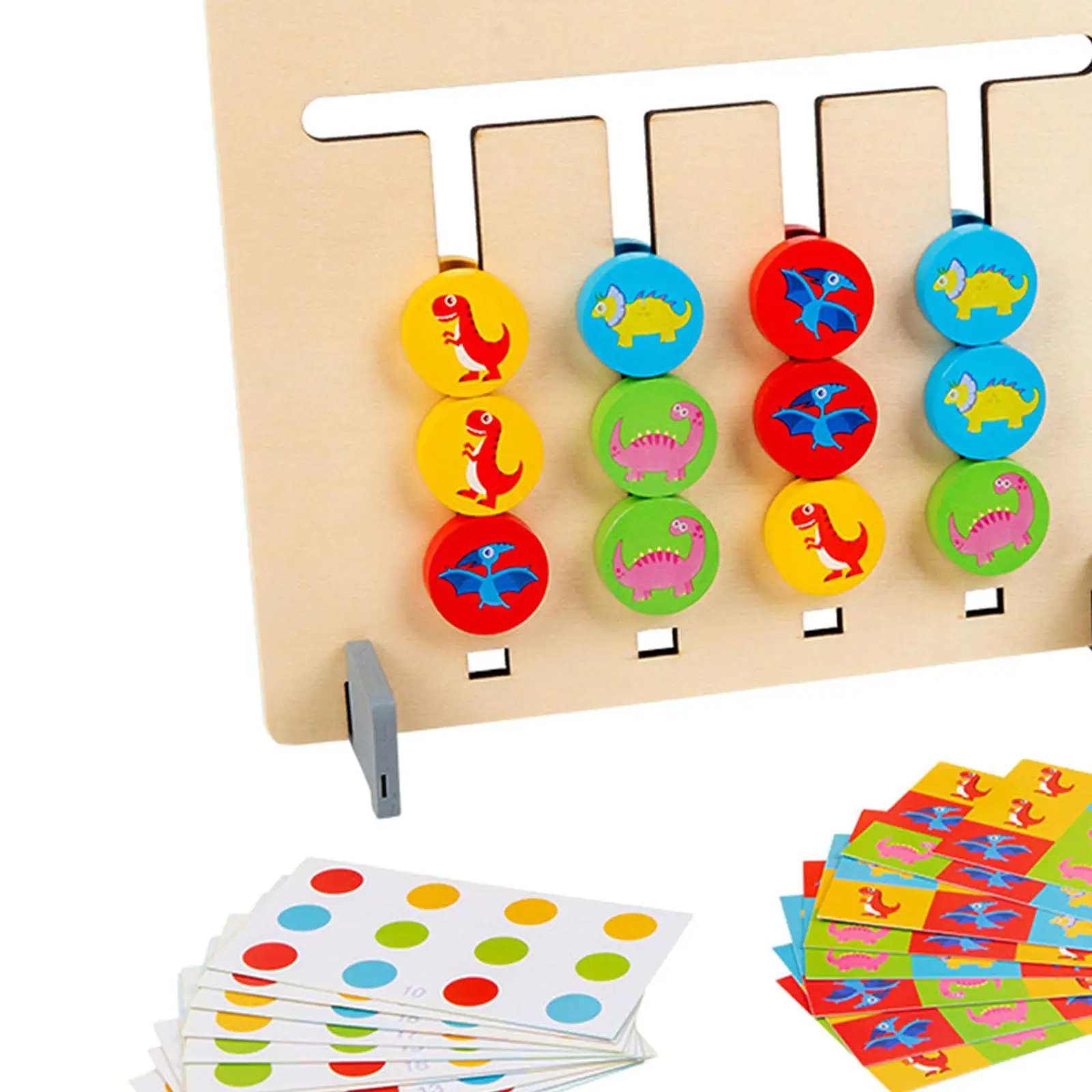 Dia Puzzel Speelgoed Spel Leren Educatief Speelgoed Vorm Kleur Matching Spel Voor Peuters Kleuterschool