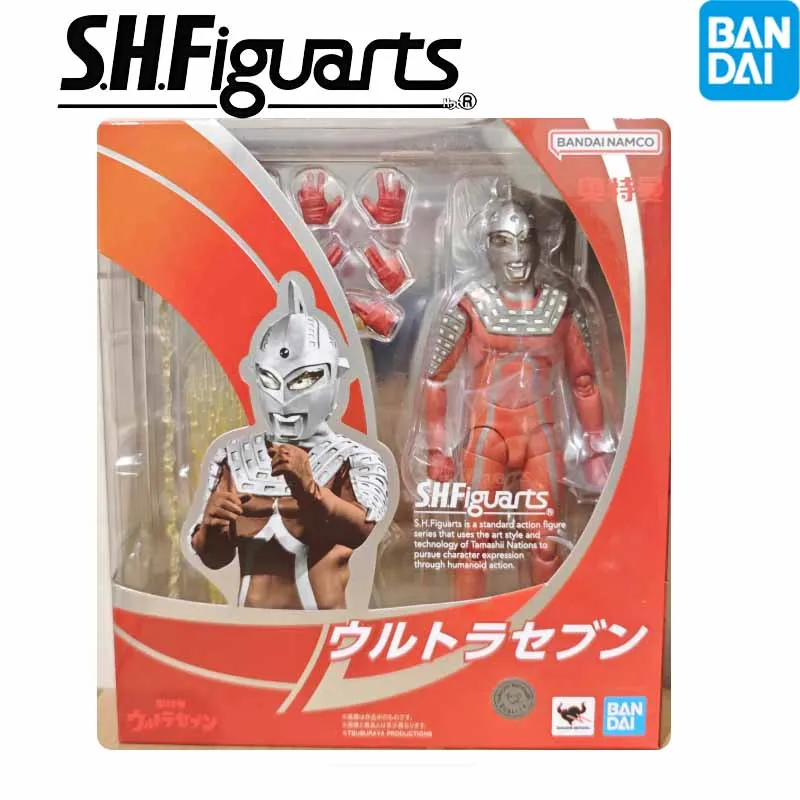 Bandai Original SHF ULTRAMAN ULTRAMAN GINGA Anime Action Figures Toys For Boys /Girls /Kids /Christmas Gift Collectible Model