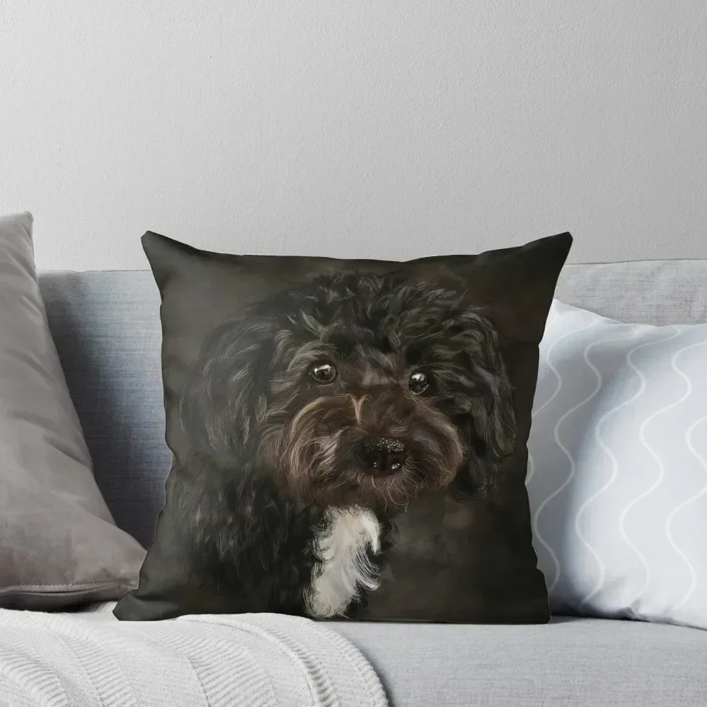 

Harry the maltipoo puppy. Throw Pillow Throw Pillow Custom Cushion Cushions For Sofa home decor items pillow