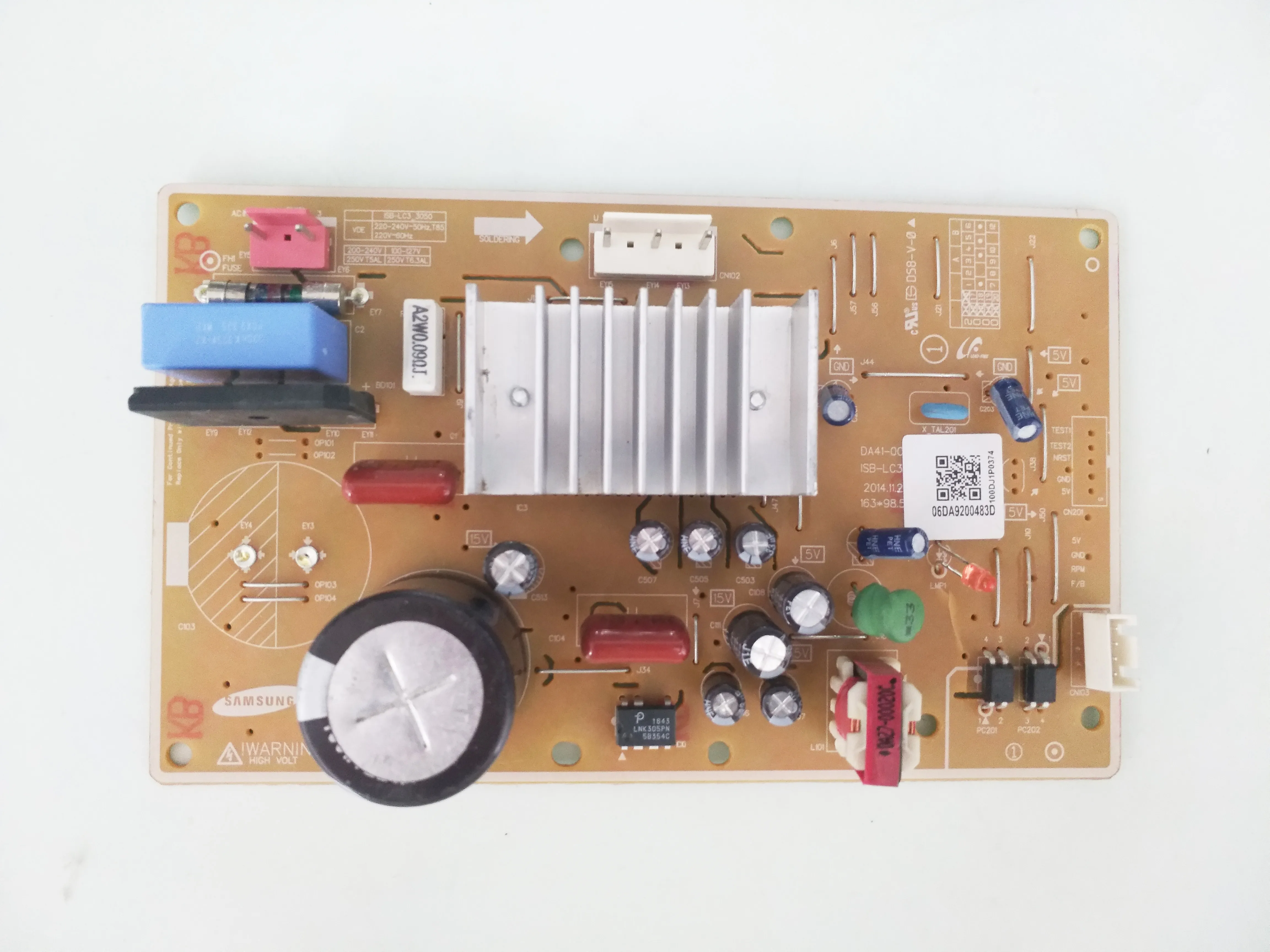 DA92-00483D ISB-LC3_3050 DA41-00822A Original For Refrigerator Power Supply Board Computer Board Module DA9200483D DA4100822A