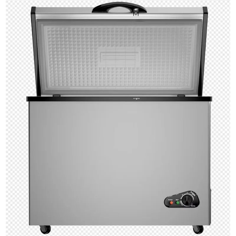 

Modern Silver Single Door Large Breast Deep Freezer Commercial Horizontal Freezer