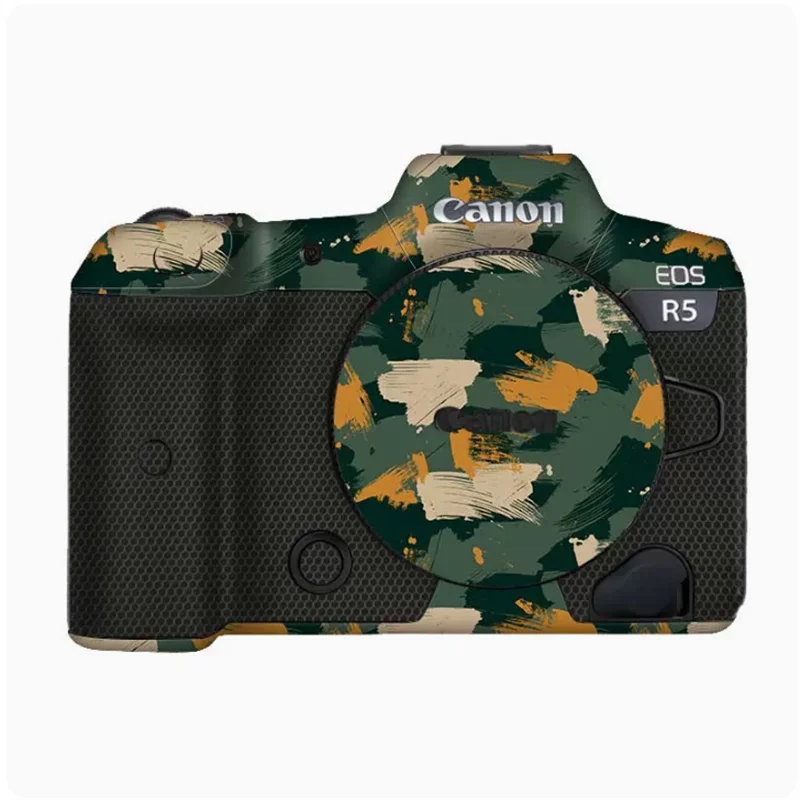 For Canon R5 Decal Skin Vinyl Wrap Anti-Scratch Film Mirrorless Camera Lens Body Protective Sticker Protector Coat EOS EOSR5