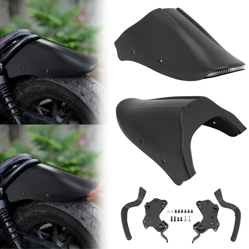 

Motorcycle Accessories LED Light Rear Fender Mudguard Fairing For Honda Rebel CMX 300 500 CMX300 CMX500 2017-2023