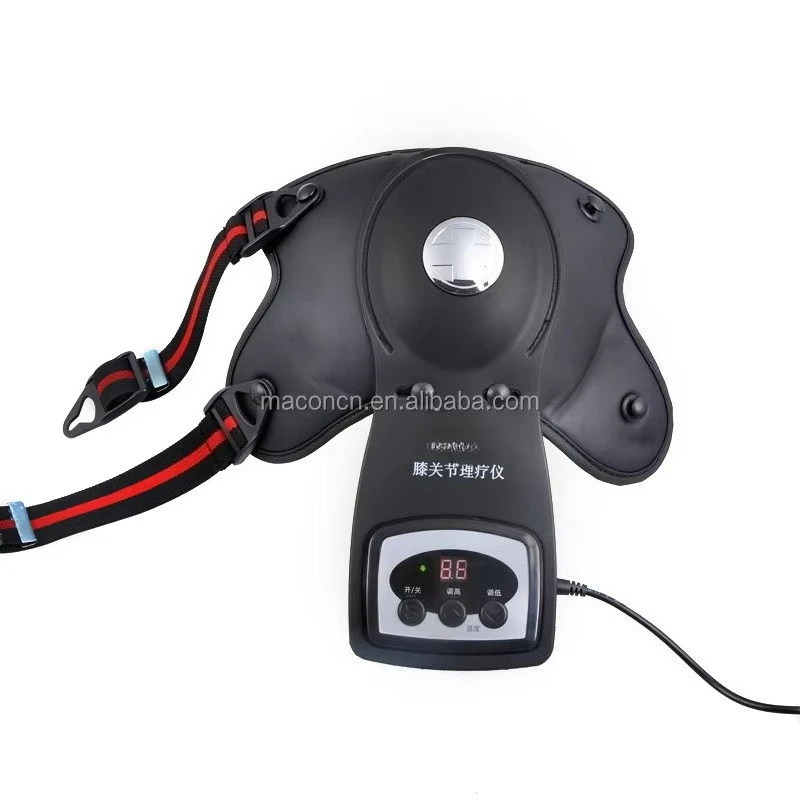 Elektrisches Kniepflege-Massagegerät zur Schmerzlinderung, Infrarot-Physiotherapie, Wärmetherapie für Knie und Körper, elektrisches Fußmassagegerät