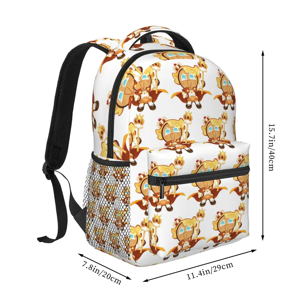 Custard Cookie Backpack Hot Sale Daypack Large Capacity Kids BookBag School Bag Shoulder Bags for Men Women
