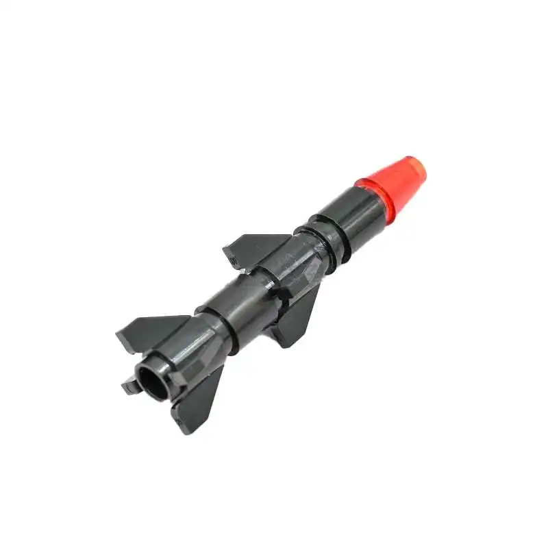 MOC – petits blocs de construction de conception de fusée, série militaire, Missile de fusée pour garçons, bricolage, modèle d'assemblage, briques, jouets, accessoires