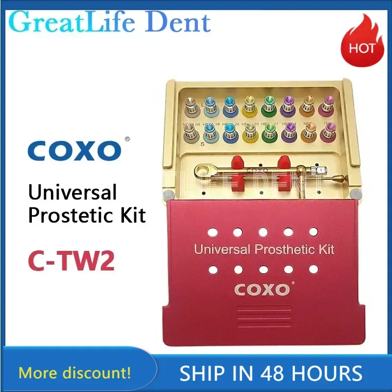 

GreatLife Dent COXO C-TW2 Universal Prosthetic Kit Dental Implant System Torque 70N.cm Dentistry Implant Dental Oral Surgery Kit