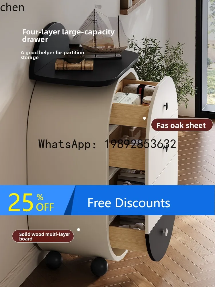 

solid wood four-chest cabinet, bedside storage against the wall, storage cabinet, retro cabinet