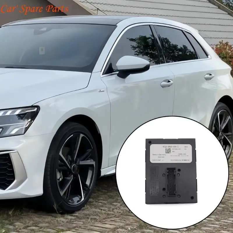 Y4UA Black Keyless Entry Control Unit 5Q0959435C Pin-Port Repair Part for Golf MK7