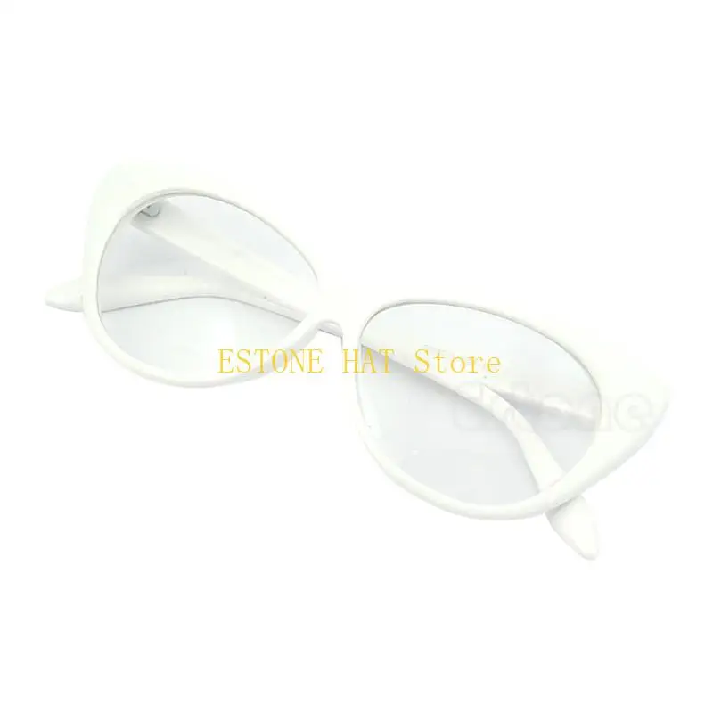 49MF Sexy Women Retro Eyeglasses Frame Fashion for Cat Eye Clear Lens ladies Eye Glas