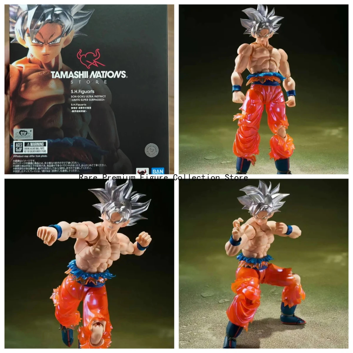 Original S.H.Figuarts serie súper articulada Son Goku figura de acción de forma definitiva juguete regalo de cumpleaños figura de acción Poseable