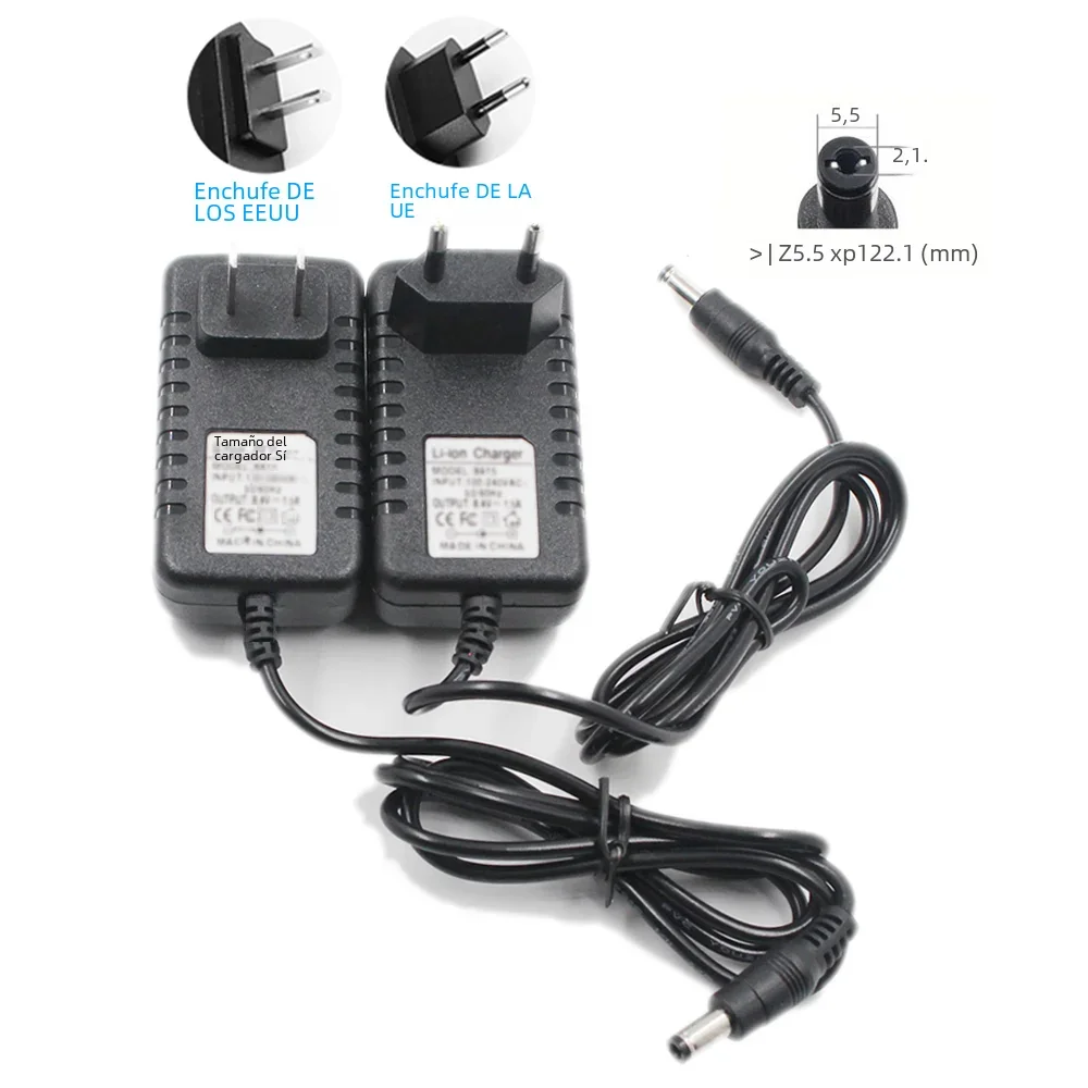 Adapter wtyczka zasilania DC 5521, 3V, 5V, 6V, 9V, 12V, 15V, 18V, 24V, 1A, 1.5A, 2A, US, ue, AU, Standard Wielkiej Brytanii