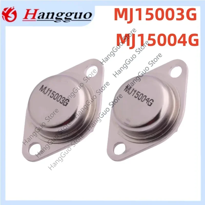 4PCS=2Pair/Lot Original new  MJ15003G MJ15004G MJ15003 MJ15004 TO-3P High power audio power amplifier transistor