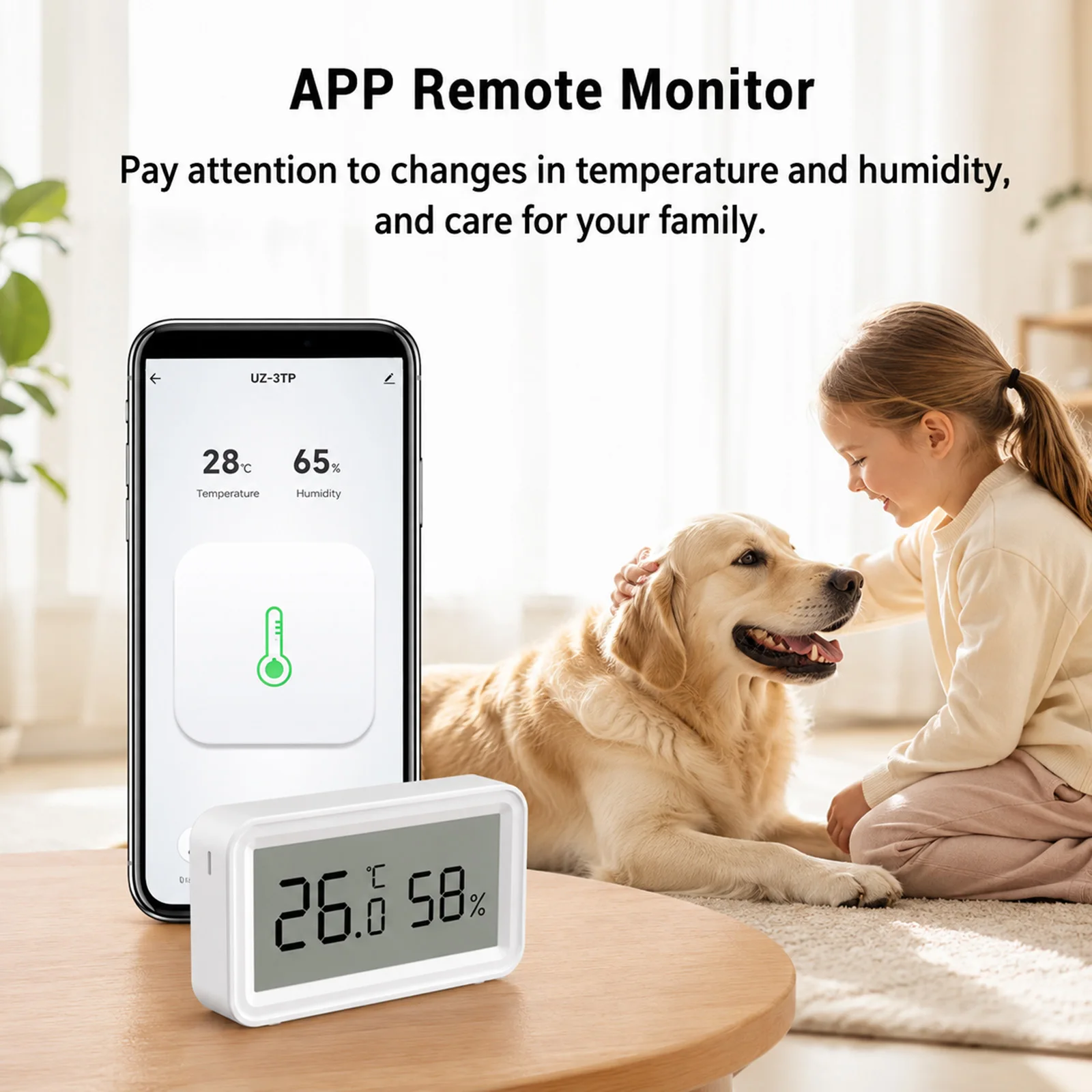 Zigbee 3.0 Temperature Humidity Sensor Smart Home Thermometer Hygrometer Works with Home Assistant ZHA Zigbee2MQTT Alexa  Yandex image 3