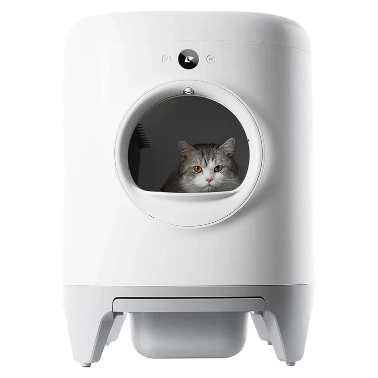 

Spinner Cat Liitter Box Odor Removal APP Control Self Cleaning Automatic Cat Liitter Box for Multiple Cats