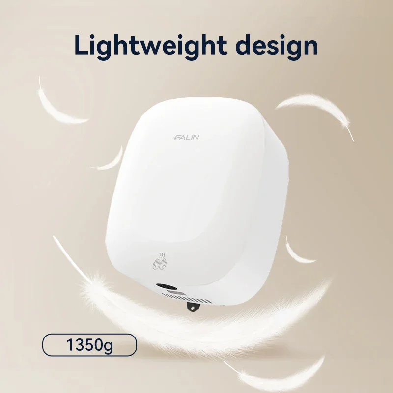 

NewFL-2503 Commercial 1000W Electric Hand Dryer ABS Wall Mounted High Speed With Automatic Sensor For Hotels