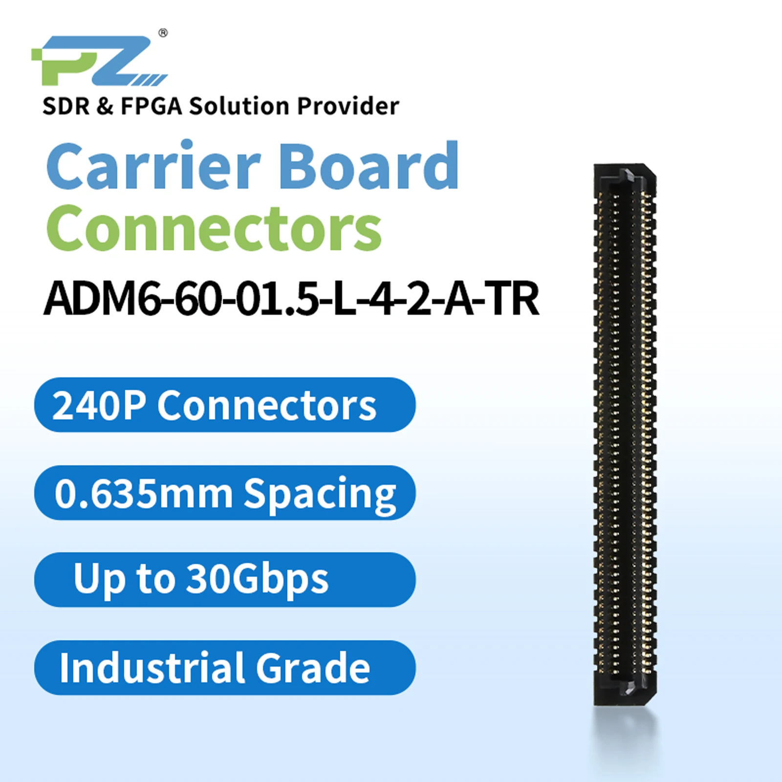 Puzhi FPGA Core Board Connector 120Pin/168Pin/144Pin/240Pin Industrial