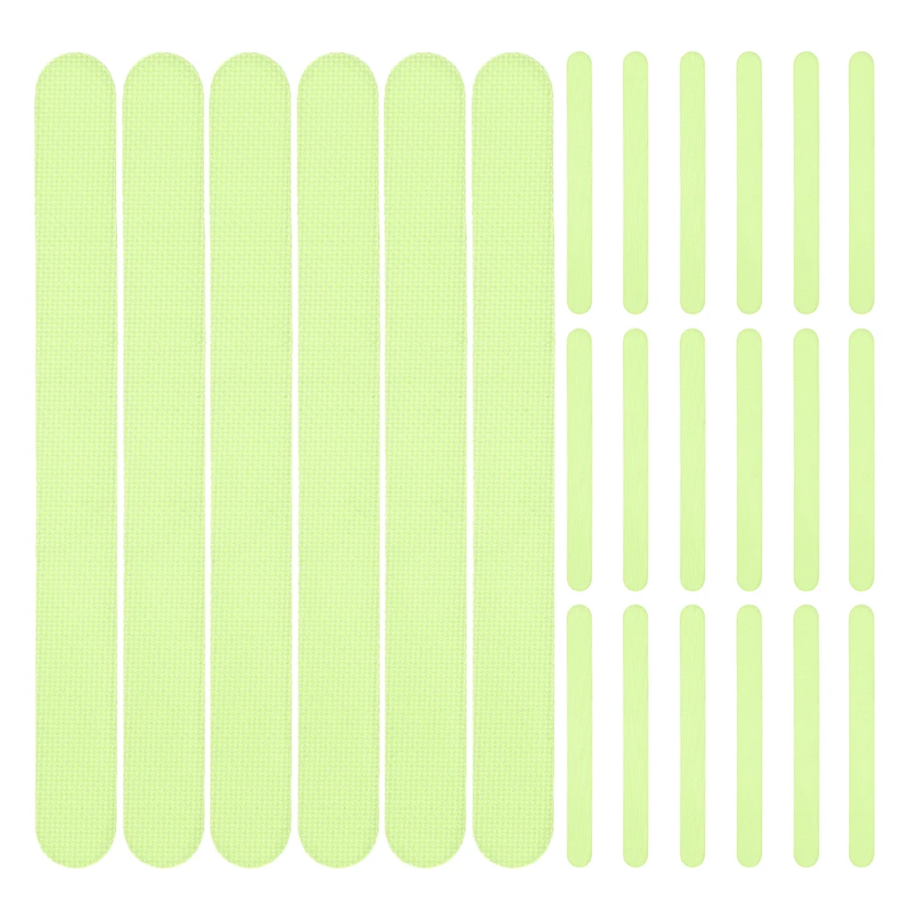 

24pcs Glowing Non-Slip Stickers Transparent Adhesive Waterproof Bath Tub Stairs Floor For Kids Elderly Luminous