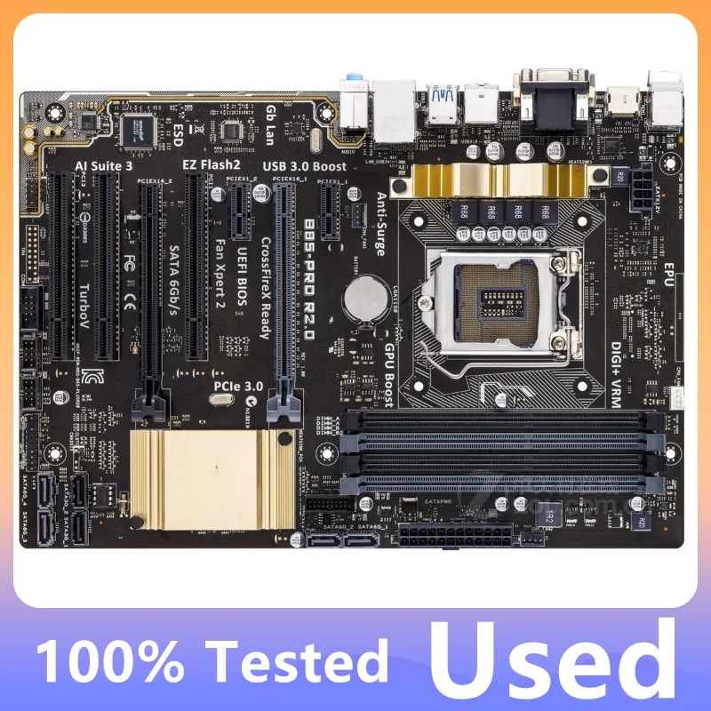 

B85-pro R2.0 Lga1150 Ddr3 Sata3 Usb3.0 Настольная плата 100% протестирована