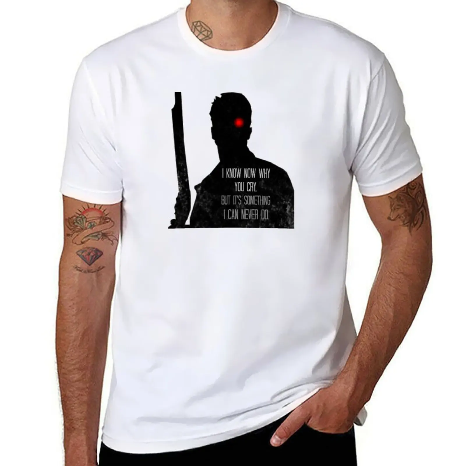 

I Know Now Why You Cry... T-Shirt cotton t shirts high quality anime tshirt T-Shirt